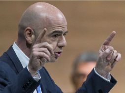 Infantino afirmó que la FIFA o la UEFA tomarían medidas, dependiendo de quién tenga jurisdicción. AFP / STRINGER
