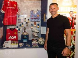 Giggs fue ayudante de David Moyes y Louis Van Gaal en el Manchester United. TWITTER / @ManUtd