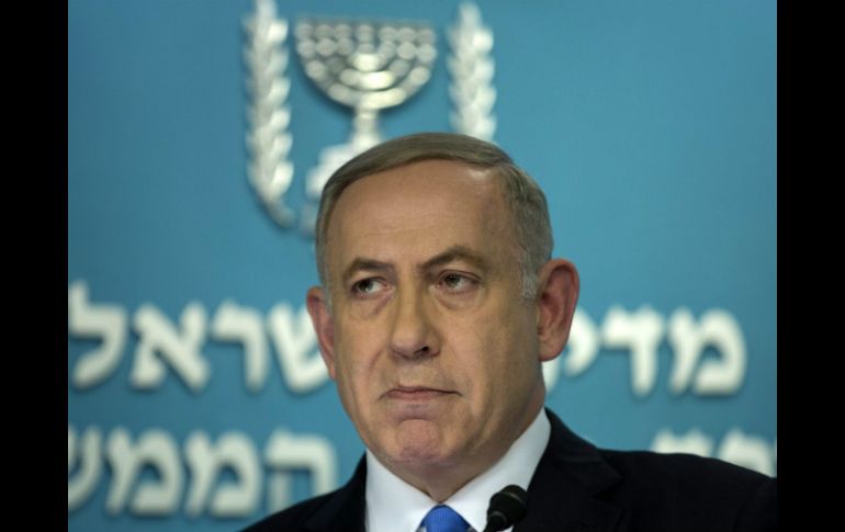 El primer ministro israelí agradece al presidente electo de EU, Donald Trump, su ''apoyo incondicional''. EFE / J. Hollander