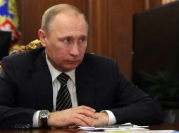 El presidente ruso, Vladímir Putin, anunció un acuerdo de alto el fuego entre Damasco y la oposición ''moderada'' siria. EFE / M. Klimentyev