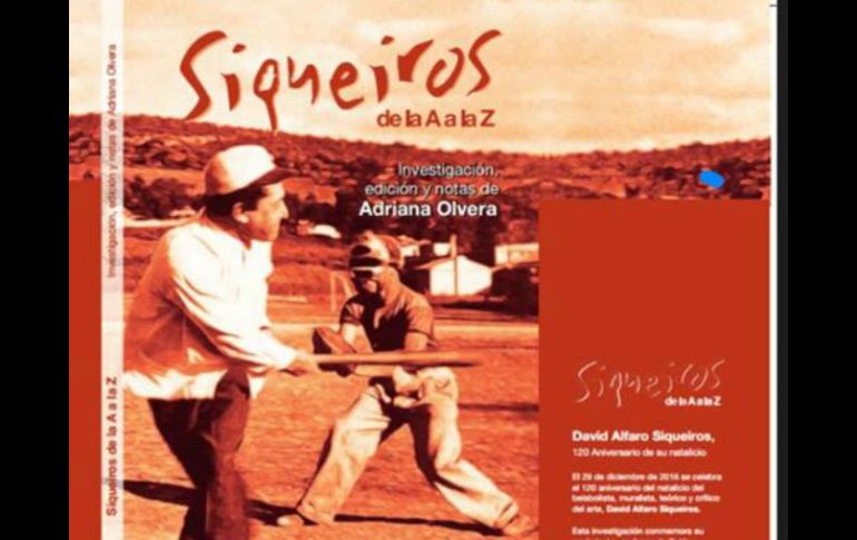 En portada, el libro muestra una faceta poco conocida del muralista: la de jonronero. ESPECIAL /