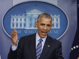 Desarrollar los avances requerirá que los estadounidenses trabajen ''todos juntos'', asegura el presidente. AP / P. Martínez