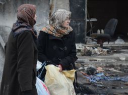 La resolución reitera el llamado para que todas las partes en conflicto permitan el acceso de ayuda humanitaria en Siria. EFE /