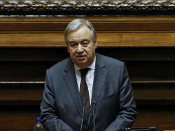 Guterres fue elegido en octubre pasado para encabezar la ONU de 2017 a 2021. EFE / M. Lopes
