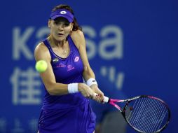 Radwanska busca defender en el abierto de Shenzhen el título logrado en 2016. AP /