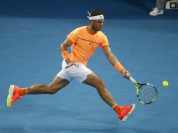 Asentado en el noveno puesto del ranking mundial, Nadal espera en segunda ronda al alemán Mischa Zverev. EFE / D. Hunt