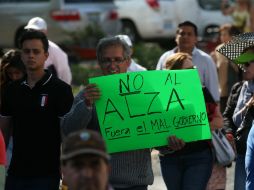 El presidente municipal también acusa de acciones deshonestas al Gobierno federal y Pemex por el desabasto de gasolina. EL INFORMADOR / R. Tamayo