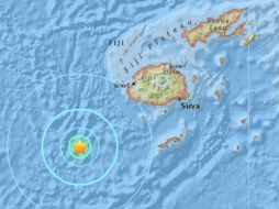 La alerta fu cancelada una hora después de haber sido emitida. ESPECIAL / USGS