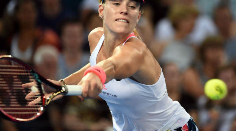 La tenista alemana se enfrentará en la siguiente etapa a la ucraniana Elina Svitolina. AFP / S. Khan