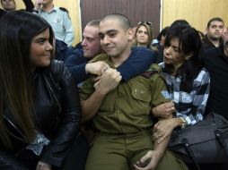 Azaría disparó a matar a un palestino de 20 años cuando éste yacía inmóvil y sangrando en el suelo. AFP / H. Levine