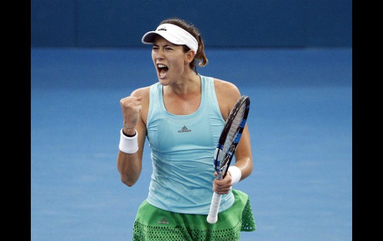 Se enfrentará en semifinales del torneo australiano a la francesa Alize Cornet, que eliminó a Dominika Cibulkova. EFE / D. Hunt