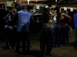 Observadores de paz de la ONU fueron despedidos tras bailar en una fiesta de Nochevieja. EFE / ARCHIVO