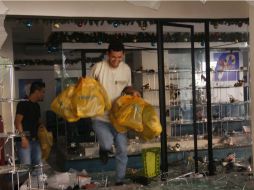 Durante los arrestos fueron recuperados electrodomésticos, como refrigeradores, estufas, microondas y otros artículos. SUN / M. J. Peters