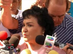 Carmen Salinas apoya el alza en el precio de la gasolina y señala que era necesario. YOUTUBE / Univision