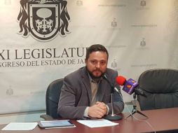 El legislador de MC dijo que en dos días presentará las dos iniciativas en materia de auxiliares de administración de justicia. TWITTER / @LegislativoJal