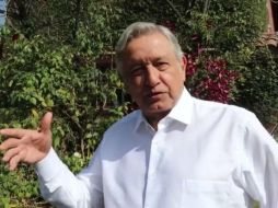 El tabasqueño advirtió en una grabación que 'el video de la esposa de Calderón es el colmo de la hipocresía'. FACEBOOK / Andres Manuel Lopez Obrador