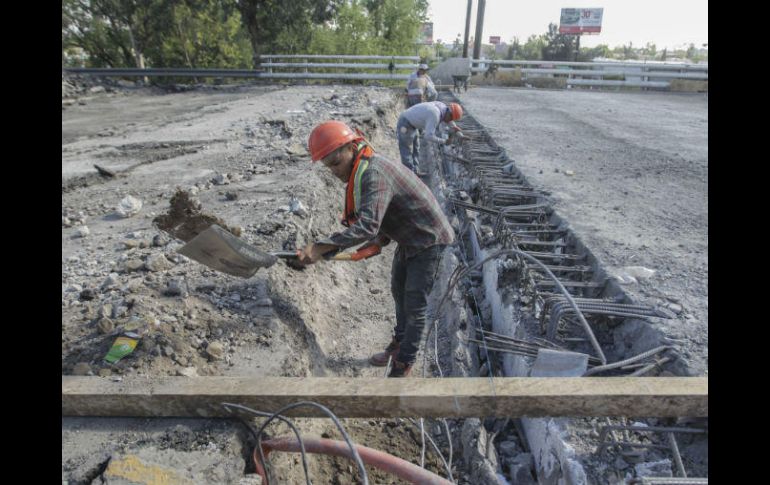 Los recortes presupuestales han llevado a la inversión en infraestructura a niveles de 2009. EL INFORMADOR / A. Acosta