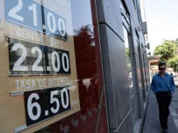 La cotización del peso frente al dólar llegó a 22.10, nuevo récord. SUN / I. Stephens