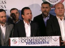 En conferencia de prensa desde la Ciudad de México, adelantan que la estrategia tendrá una ruta legislativa. FACEBOOK / Enrique Alfaro