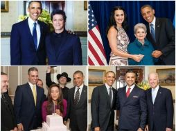 Diferentes personalidades del medio publicaron imágenes  junto a Obama. INSTAGRAM /
