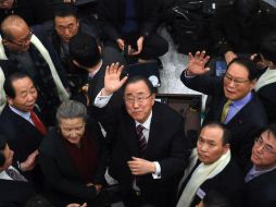 Ki-moon es uno de los favoritos de las encuestas para suceder a Park. AFP / J. Yeong-je