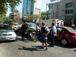 Como prioridad, se debe conocer si hay heridos y llamar a una ambulancia. EL INFORMADOR / ARCHIVO