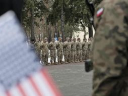 Alrededor de tres mil soldados estadounidenses han llegado a Polonia para reforzar el flanco oriental de la OTAN. EFE / L. Muszynski