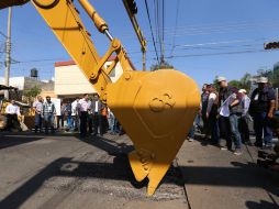 Algunas vialidades se pavimentarán con concreto hidráulico y otras más con asfalto. ESPECIAL / Gobierno de Guadalajara