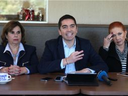 El senador blanquiazul aseguró que la encuesta que hizo la dirigencia nacional del PAN es una farsa. SUN / B. Fregoso