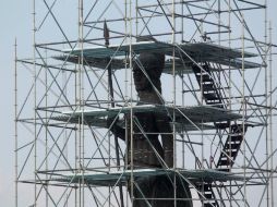 Aseguran que la restauración de la Minerva es un trabajo muy delicado y por eso los trabajos se extendieron hasta este año. EL INFORMADOR / ARCHIVO