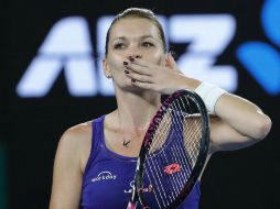 En la siguiente ronda, Radwanska enfrentará a la croata Mirjana Lucic-Baroni. EFE / M. Nagi