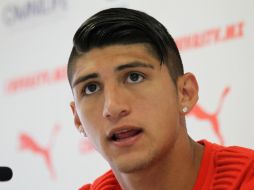 Pulido no entrenó con el resto del equipo este martes. EL INFORMADOR / ARCHIVO