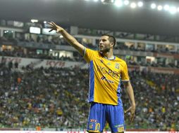 Gignac llegó a Tigres en 2015 y ha participado en los dos campeonatos del equipo desde entonces en la Liga MX. MEXSPORT / ARCHIVO
