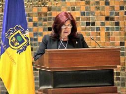 María Elena de Anda, diputada de MC, asegura que los edificios del Congreso necesitan mantenimiento. TWITTER / @diputadanenadea