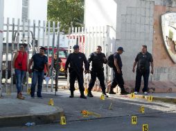 El acceso a la dependencia está restringido por motivos de seguridad. EFE / A. Cupul