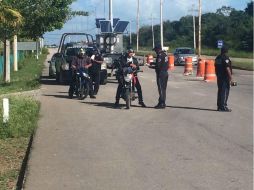 Las vías entre el aeropuerto internacional de Cancún y la zona hotelera, además de carreteras  hacia la Riviera permanecen abiertas. NTX / ESPECIAL