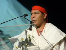 Isidro Baldenegro López fue un indígena tarahumara que por años defendió los bosques de la entidad de bandas de tala clandestina. EFE / ESPECIAL