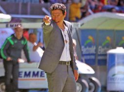 Joel Sánchez habla de la oportunidad de sacar la primera victoria de visitante. EL INFORMADOR / M .Vargas