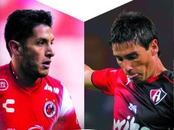 Ángel Reyna y Matías Alustiza, refuerzos de ataque en este Clausura 2017. EL INFORMADOR / J. López