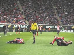 El ataque del Guadalajara asfixió por momentos a los Xolos, pero terminó cayendo en un descuido. EL INFORMADOR / R. Tamayo