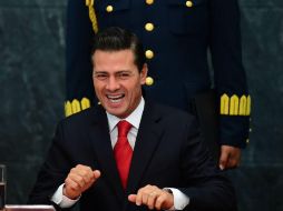 El 31 de enero, Enrique Peña Nieto se reunirá con su homólogo en Washington, donde buscará el diálogo y la negociación. AFP / R. Schemidt