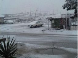 Informaron que existía potencial para la caída de nieve en las zonas serranas de dicha entidad. TWITTER /  ‏@conagua_clima