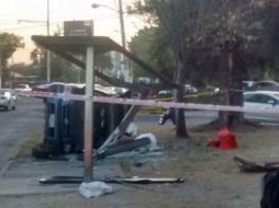 Los hechos ocurrieron en el cruce de la avenida Guadalupe y la calle Santa Catalina de Siena. ESPECIAL /