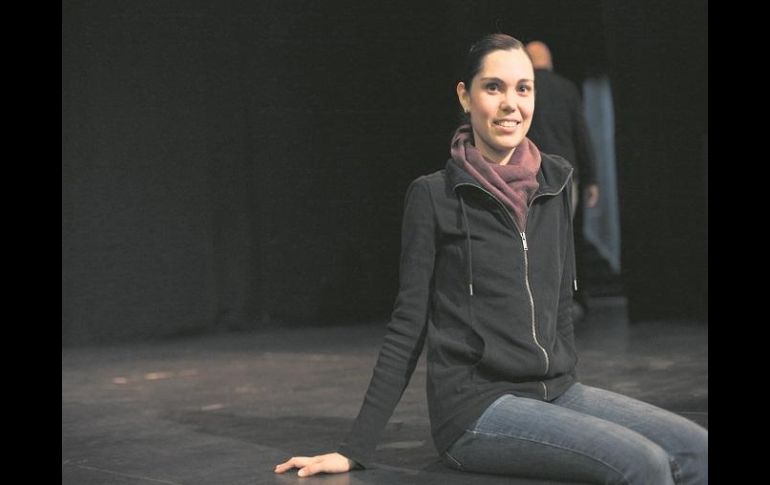 Protagonista. Alma Olivia Gómez, co directora del montaje. EL INFORMADOR / G. Gallo