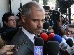 Rodrigo Lazo no quiso hablar de cifras económicas por 'secreto profesional'. SUN / I. Olivares