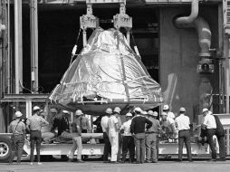 La compuerta de la cápsula espacial Apollo 1 estuvo involucrada en la primera tragedia espacial en la historia de EU. AP / ARCHIVO