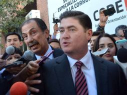 Al ex gobernador se le sigue proceso por peculado y delitos contra el patrimonio estatal. SUN / E. Vázquez