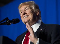 ''Reciba usted nuestro repudio desde Jalisco. Un abrazo fraterno al pueblo norteamericano'', dice Aristóteles a Trump. AFP / N. Kamm