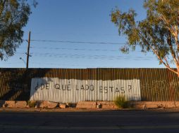 El presidente Trump insiste en que México reembolsará el coste del muro, a lo que Peña Nieto ha dicho que no. EFE / J. Barak