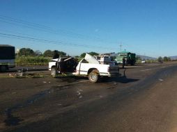 El accidente fue atendido alrededor de las 08:40 horas este jueves. ESPECIAL /